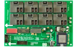 WiFi Controlled Relay 8-Channel 20-Amp with UXP Port