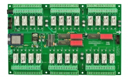 WiFi Relay Controller 24-Channel 1-Amp DPDT with UXP Port