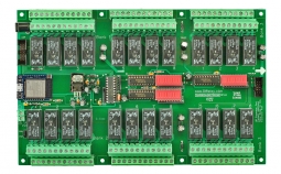 WiFi Relay Controller 24-Channel 3-Amp DPDT with UXP Port