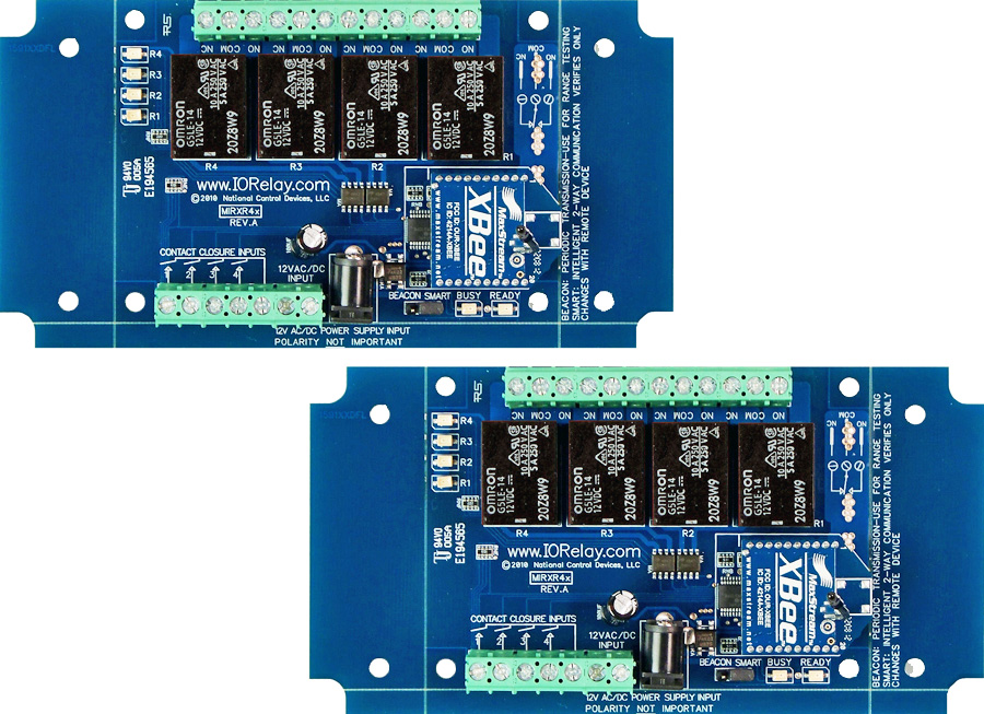 Wireless Contact Closure Relay 4-channel 10-amp: Relay Pros