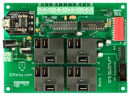 USB Controlled Relay 4-Channel 20-Amp ProXR