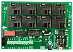 USB Relay Switch 8-Channel 20-Amp ProXR