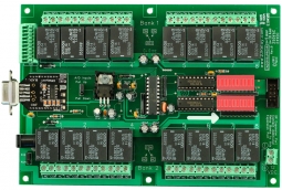 Serial Controlled Relay 16-Channel 10-Amp ProXR