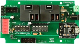 USB Relay 2-Channel 20-Amp with UXP Port