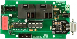 RS232 Relay 2-Channel 20 Amp SPDT with UXP Expansion Port