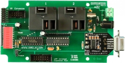 RS232 Relay 2-Channel 30 Amp SPST with UXP Expansion Port
