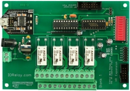 USB Controlled Relay 4-Channel 1-Amp DPDT with UXP Port