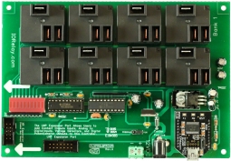 USB Relay Switch 8-Channel 20-Amp with UXP Port