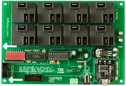 USB Relay Switch 8-Channel 30-Amp with UXP Port