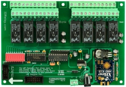 900 MHz Wireless Relay 8-Channel 5-Amp DPDT with UXP Port