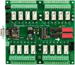 Serial Relay Controller 16-Channel 1-Amp DPDT with UXP Port