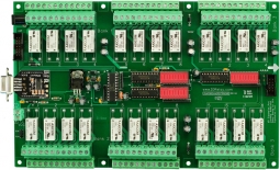 Serial Relay Controller 24-Channel 1-Amp DPDT with UXP Port