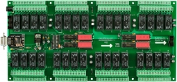 Serial Relay Board 32-Channel 5-Amp DPDT with UXP Port