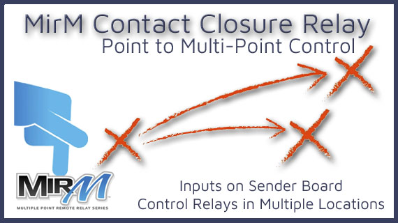 Contact Closure to Multi-Point Relay