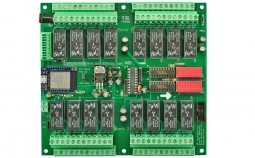 WiFi Relay Board 16-Channel 3-Amp DPDT ProXR