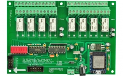 WiFi Controlled Relay 8-Channel 1-Amp DPDT with UXP Port