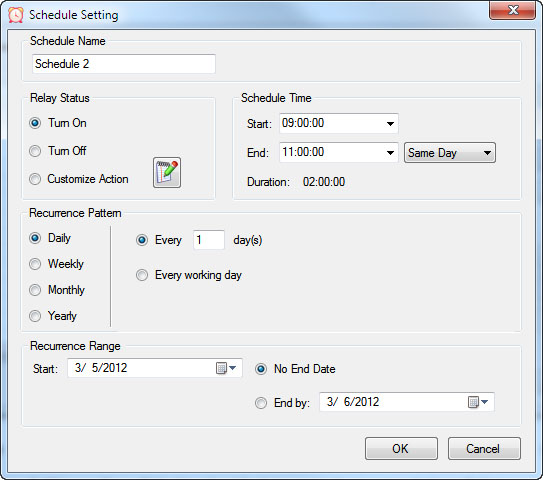 Relay Timer Software