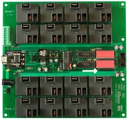 USB Relay 16-Channel 30-Amp ProXR
