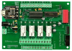 USB Controlled Relay 4-Channel 1-Amp DPDT ProXR