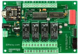 USB Controlled Relay 4-Channel 5-Amp DPDT ProXR