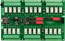 USB Relay Controller 24-Channel 1-Amp DPDT ProXR