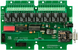 RS232 Relay Board 8-Channel 10 Amp with UXP Port