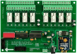 900 MHz Wireless Relay 8-Channel 1-Amp DPDT with UXP Port