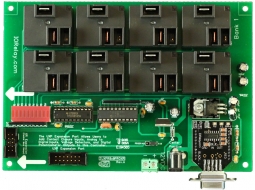 RS232 Relay Board 8-Channel 30 Amp with UXP Port