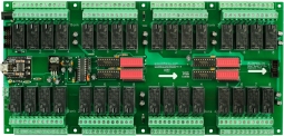 USB Controlled Relay 32-Channel 3-Amp DPDT with UXP Port
