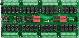 USB Controlled Relay 32-Channel 5-Amp DPDT with UXP Port